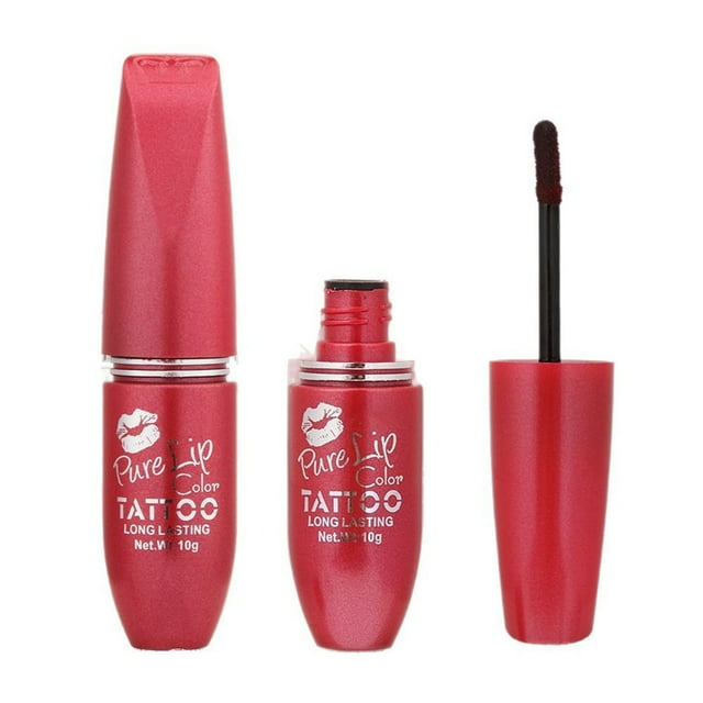 Pintalabios líquido, brillo de labios, brillo de labios, sin pegajosidad, brillo de labios líquido, brillo de labios peel-off (3 ml)