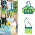 thumbnail image 4 of Bolsa de juguetes de playa para niños Bolsa de malla para niños al aire libre Almacenamiento de juguetes de playa Bolsa de red Noticed WJ4149-02B, 4 of 7