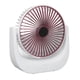 thumbnail image 4 of Mini ventilador de escritorio, ventilador de escritorio recargable con batería, ventilador recargable portátil USB, ventilador de escritorio pequeño con batería, diseñado a medida, 4 of 9