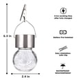 thumbnail image 3 of Lámpara Solar LED Cristal Agrietada Jardín A Prueba (B), 3 of 8