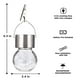 thumbnail image 3 of Lámpara solar LED de 5 uds., bola de cristal agrietada, luz colgante, decoración impermeable (B), 3 of 4
