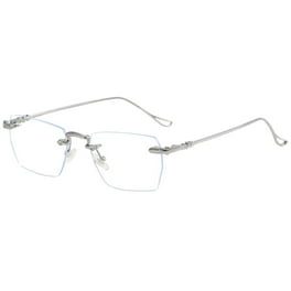 Lunettes De Lecture Smart Zoom, Revêtement Antireflet, Lunettes, Bloquant La Lumière Bleue, Anti-éblouissement, Multifocale Progressif, Lecteur De Qualité (couleur : Argent, Taille : 1,0), Argent