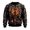 Orange, variant on Sweatshirts for Men Fall clothes Crew Neck Halloween Skeleton Print Hoodless Long Sleeve Casual Tunic Pullover Sweater Tops