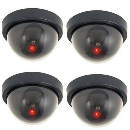 Walbest Fake Security Camera  Dummy Security Camera CCTV Dome Surveillance with Flashing Red LED Light for Home Business Indoor Outdoor Pack of 1 price history on PriceWatchPro