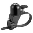 thumbnail image 1 of Impermeable MTB Carretera Bicicleta Cuerno Ciclismo Bicicleta 1.8-3.2cm Manillar Campana (Negro), 1 of 3