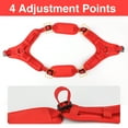 thumbnail image 6 of MASBRILL No Pull Dog Harness, Mesh Breathable Padded Dog Vest Harness Step-in No Choke Adjustable Dog Harness for Small Medium Large Dogs - Red M, 6 of 7