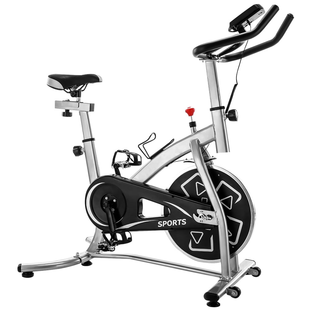 Details about   Exercise Bicycle Foldable Indoor Stationary Magnetic Bike Cardio Gym Workout LCD 