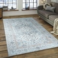 thumbnail image 2 of EORC Ivory Classic Traditional Heriz/ Serapi Design  Area Rug, 2 of 6
