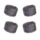 thumbnail image 1 of 4x Reposapiés: funda forma forma forma para asiento de silla, ajuste de 28 cm / 11 pulgadas de diámetro Soledad Funda para taburete de salón, 1 of 4