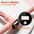 thumbnail image 3 of Smart Foot Pedal Puller - 6 Tube Resistance Band with Digital Counter & Handles for Full Body Fitness, Stretching & Yoga(c:Purple)-dh, 3 of 6