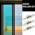 Goilinor 12pcs Drawer Single Wheel Pulley Sliding Door Window