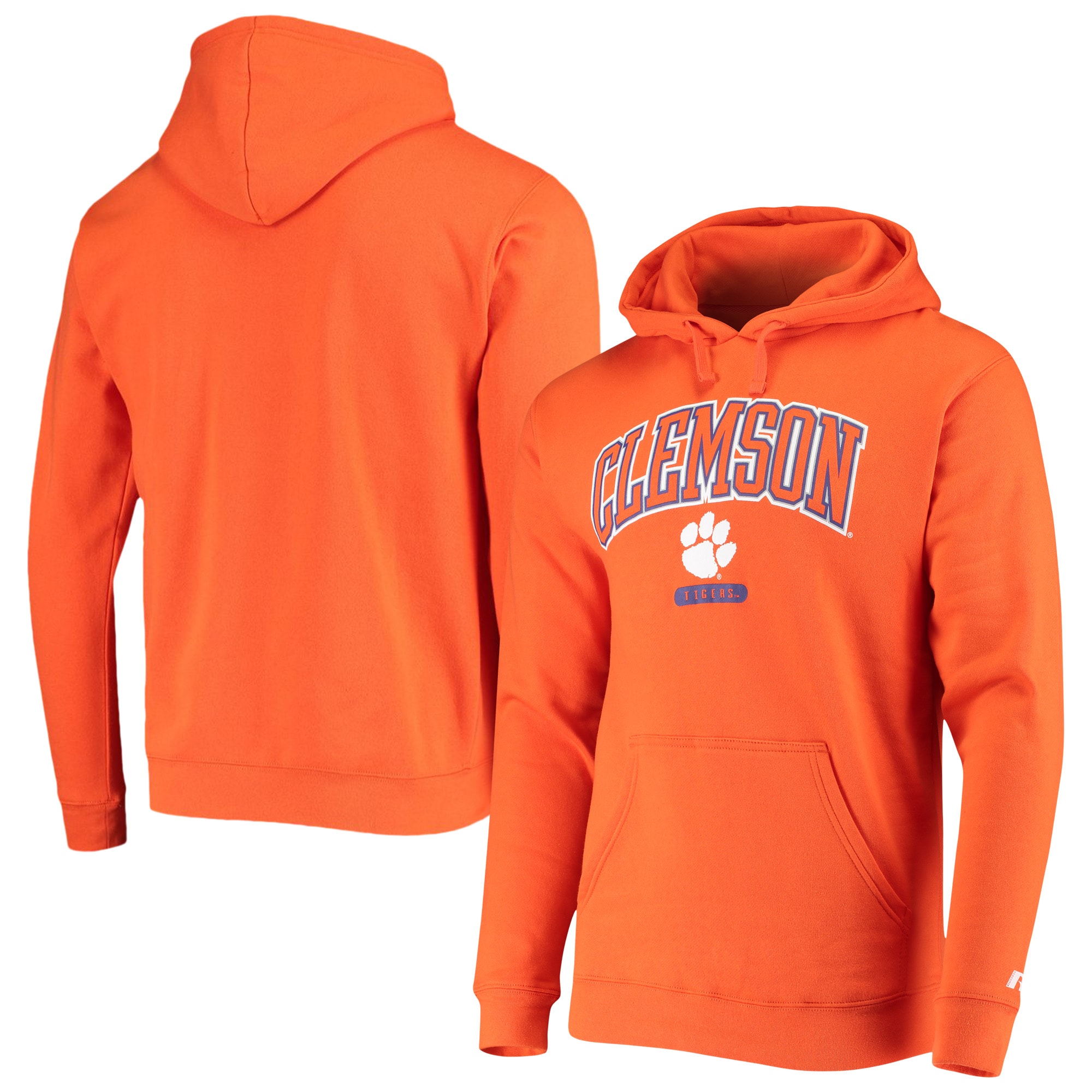 orange clemson hoodie