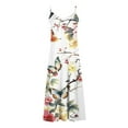 thumbnail image 3 of ibuvkizy Summer Dresses for Women Plus Size Summer Dresses,Summer Dresses for Women Print Sleeveless Round Neck Dress Casual Dresses,Holiday Party Beach Dress,Gifts for Women, 3 of 4