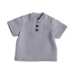 thumbnail image 2 of Camiseta de tela con figura de acción de 6 pulgadas de cuerpo fuerte para hombre y mujer. Gris, 2 of 6