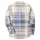 thumbnail image 4 of Blusa y camisa de manga larga con cuello vuelto para hombre, informal, a la moda, con botones, estampado a cuadros, blusa elástica de manga larga con cuello vuelto, blusa de poliéster para hombre, 4 of 5