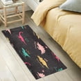 thumbnail image 5 of SKYSONIC Dinosaur Pattern Soft Runner Rug Washable Non-Slip Room Rug Hallway Rug Runner for Entryway,Hallway,Bathroom,and Kitchen,39x20In, 5 of 7