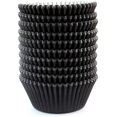 thumbnail image 1 of Eoonfirst Standard Size Baking Cups Halloween Day Cupcake Liners 200 Pcs (Black), 1 of 5