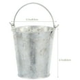 thumbnail image 2 of MLINS 18 Pcs Iron Flower Buckets Iron Flower Containers Flower Storage Bucket for Balcony, 2 of 8