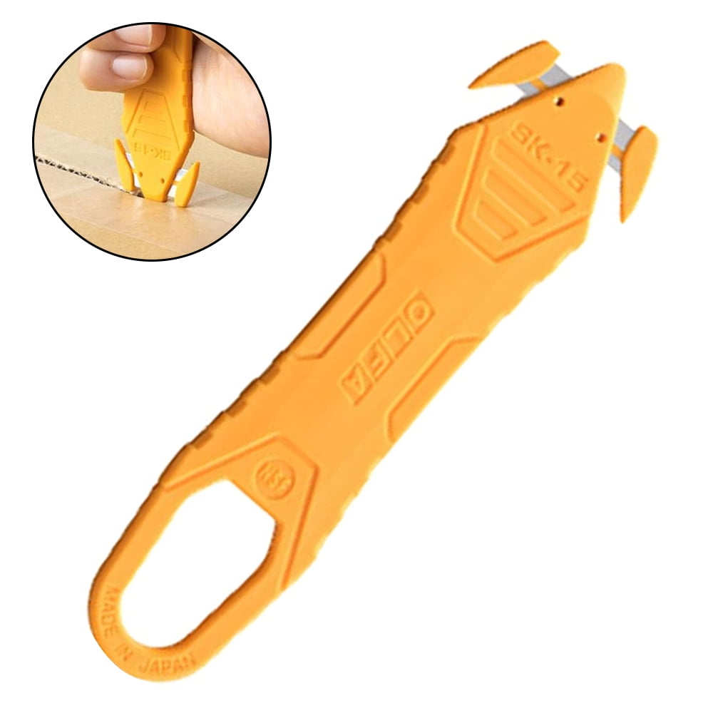 Right or Left Handed Mini Cutter Magnetic Mini Box Cutter Ceramic Blade Locks Into Position Keychain Box Opener 1 Ceramic Blade 