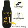 thumbnail image 6 of MEANT2TOBE Gold 21st Birthday Gift Set for Men - Can Cooler, Sleeves, Favors, Decorations, and Party Supplies, 6 of 8