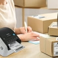 thumbnail image 5 of Brother QL1110NWB, Wide Format, Professional Label Printer, 5 of 8