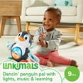 thumbnail image 3 of Fisher-Price Linkimals Cool Beats Penguin Baby & Toddler Learning Toy with Music & Lights, 3 of 7