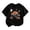 Black, variant on HNMKIU Kids Halloween Short Sleeve Crewneck Tee Shirts for Girls Boys Casual Summer Fashion