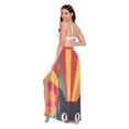 thumbnail image 3 of FORMRS Womens Beach Sarong Semi-Sheer Bikini Wrap Skirt Swimsuit Cover-ups, Black Cat, 3 of 7