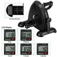 thumbnail image 2 of Mini Exercise Bike, Under Desk Bike Pedal Exerciser Portable Foot Cycle Arm & Leg Peddler Machine with LCD Screen Displays, 2 of 5