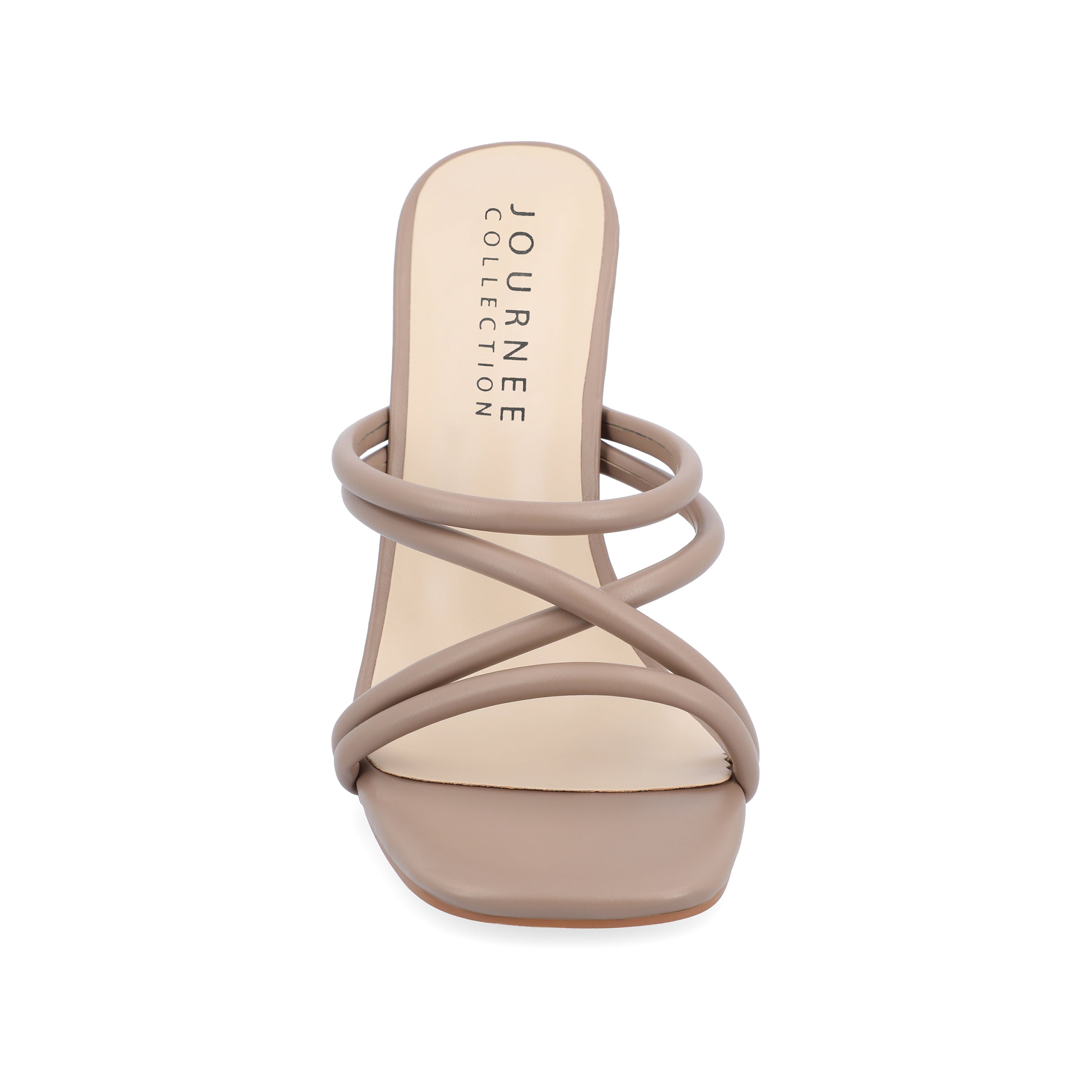 Journee Womens Louisse High Heel Open Toe Sandals
