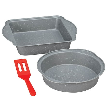 2 Pc Nesting Bakeware Set w/Mini Spatula