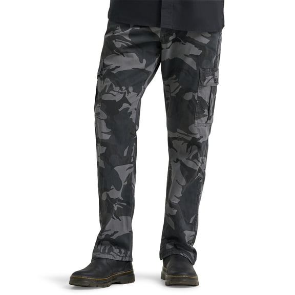 Wrangler Men's and Big Men's Relaxed Fit Fleece Lined Cargo Pant