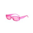 thumbnail image 1 of Guardurnaity Gafas de sol unisex lisas multicolores Gafas de sol Decoración de mano Gafas de mujer Gafas clásicas modernas a juego Lentes Púrpura y rosa, 1 of 6