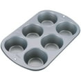 thumbnail image 2 of Wilton Recipe Right Muffin Pan Gray, 2 of 7