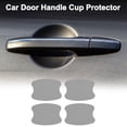 thumbnail image 3 of Protector de Rasguños para Manijas de Puertas de Autos Magnético Único Bargains 73x95mm Película Protectora Anti-Rasguños Tono de Fibra de Carbono Plateado 4 Pcs, 3 of 7