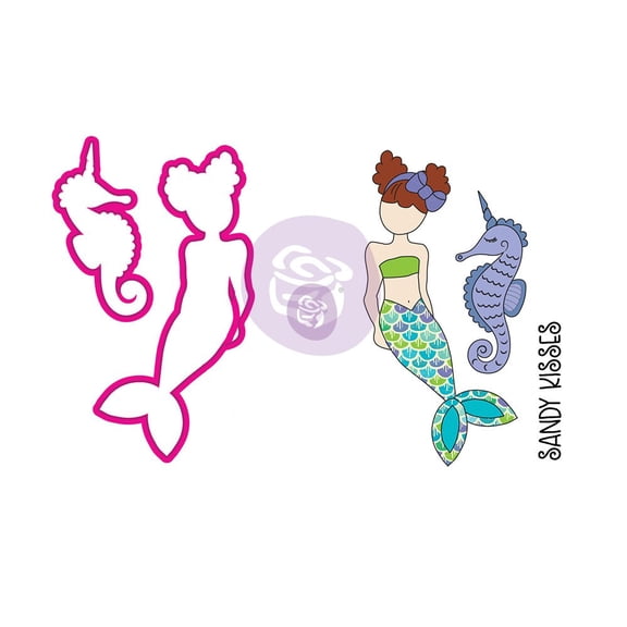 PRIMA MARKETING INC Julie Nutting Stamp & Dies - M UPC 655350912598