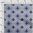 thumbnail image 1 of oneOone Polyester Lycra Fabric Argyle Ikat Print Sewing Fabric BTY 56 Inch Wide, 1 of 4