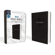 NIV, Holy Bible, Soft Touch Edition, Imitation Leather, Black, Comfort Print (Hardcover)