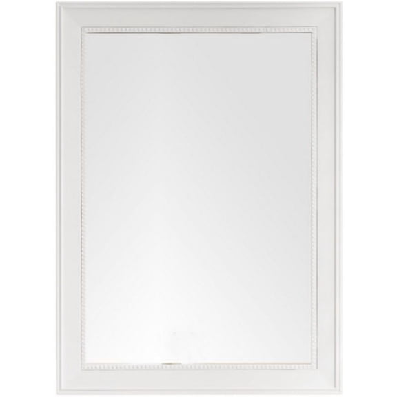 James Martin Vanities 157-M29-BW Bristol 29 in. Rectangular Mirror, Bright White