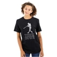 thumbnail image 3 of Funny Touch Down Baseball Swing Joke Plus Size Crewneck Graphic Tee Shirt Brisco Brands 2X, 3 of 5