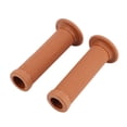 thumbnail image 2 of Motorcycle Handlebar Grips,2Pcs 22mm Universal Vintage Motorcycle Handlebar Grip End Motorcycle Throttle Handlebar Grip Streamlined Design, 2 of 5