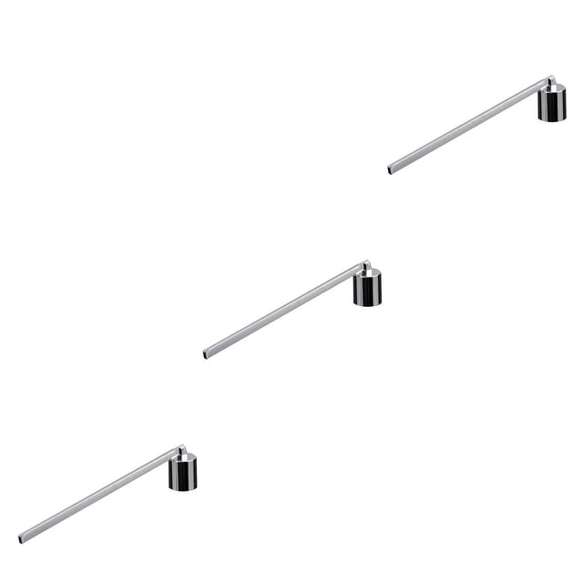 Extintor de Velas Wosthever Acero Inoxidable 19.5 cm Color Negro Plateado