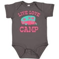 thumbnail image 3 of Inktastic Live Love Camp Rv Girls Baby Bodysuit, 3 of 5