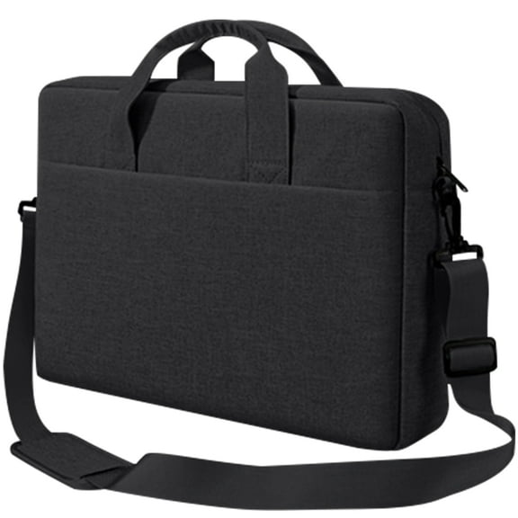 Ogetok Laptop Bag 15.6 inches - Matte Black Durable| Multiple Compartments | Water Resistant | Perfect for Work & Travel