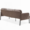 thumbnail image 5 of Modern Beige Polyester 3-Seater Sofa for Small Spaces, 5 of 6