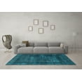 thumbnail image 3 of Ahgly Company Indoor Rectangle Persian Light Blue Bohemian Area Rugs, 7' x 9', 3 of 4