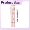thumbnail image 4 of Bikini Hair Removal Trimmer for Women - 2 in 1 Dual Head Electric Shaver, Waterproof Rechargeable Hair Removal Tool, USB Charging Lady Razor for Legs Underarm Body Grooming, 4 of 6