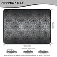 thumbnail image 7 of POLERO All Weather Trunk Liner Duty Rear Trunk Line, Stylish for Travel, Black Spider Web Pattern 29" x 39", 7 of 7
