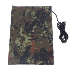 Pad USB Electric Heating Pad 5V Carbon Fiber Heating Cloth Washable Clothes Heating Pad