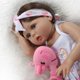 thumbnail image 2 of Lifelike Reborn Dolls Baby Girls Soft Silicone Full Body Newborn Baby Dolls Washable Mini Toddler Toy for Kids Great Gift heqiyong LED, 2 of 2
